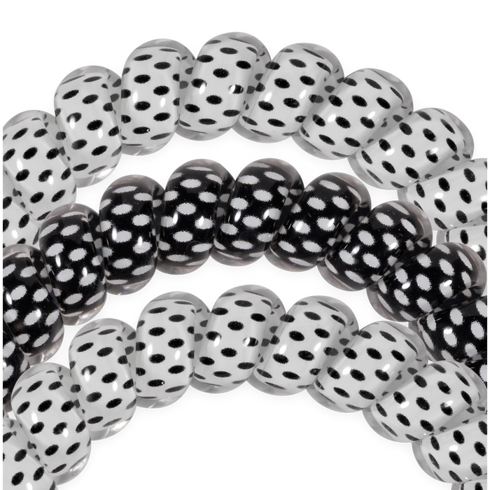 Polka Dot Party Large Hair Ties