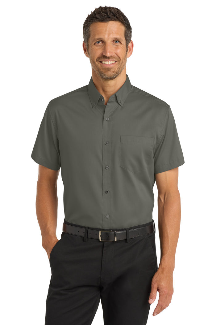 Port Authority® Short Sleeve SuperPro™ Twill Shirt. S664