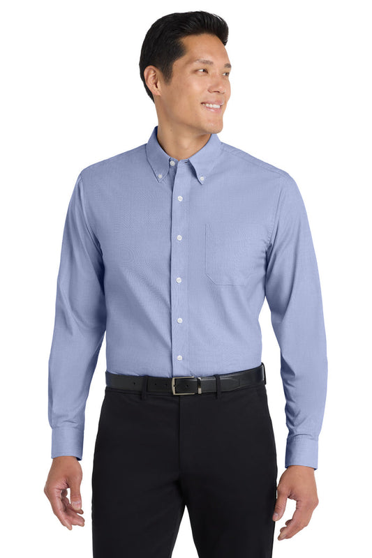 Port Authority® Tall Crosshatch Easy Care Shirt. TLS640