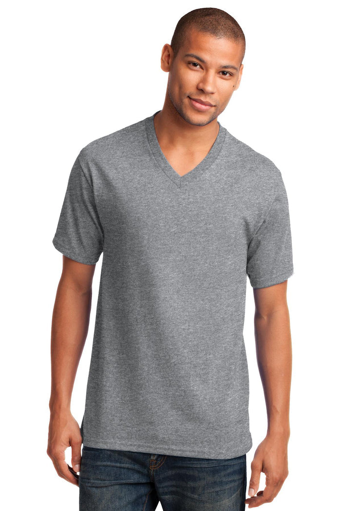 Port & Co™ Core Cotton V-Neck Tee. PC54V
