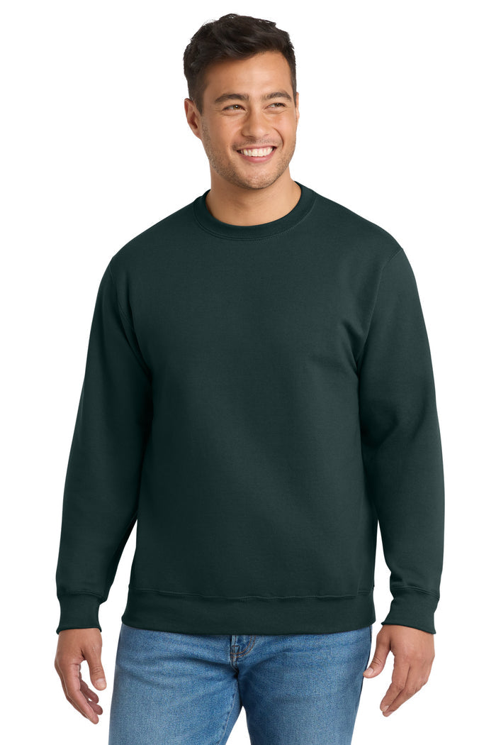 Port & Co™ Essential Fleece Crewneck Sweatshirt.  PC90
