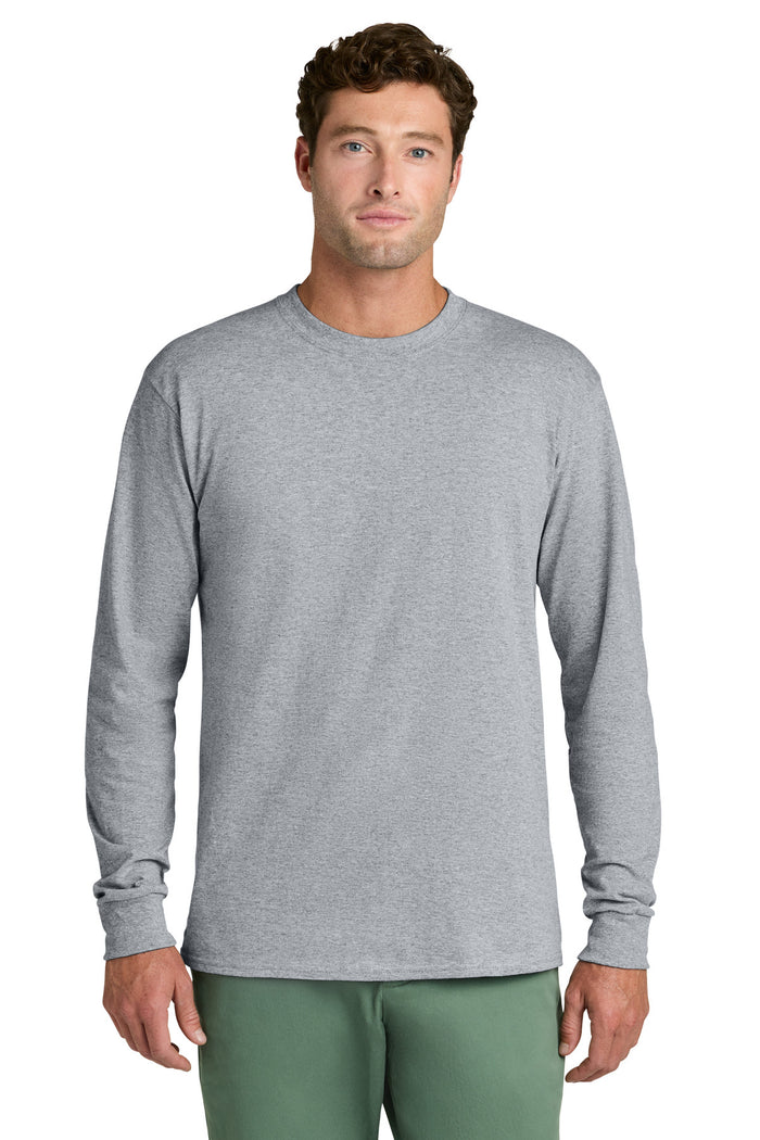 Port & Co™ Long Sleeve Core Cotton Tee. PC54LS