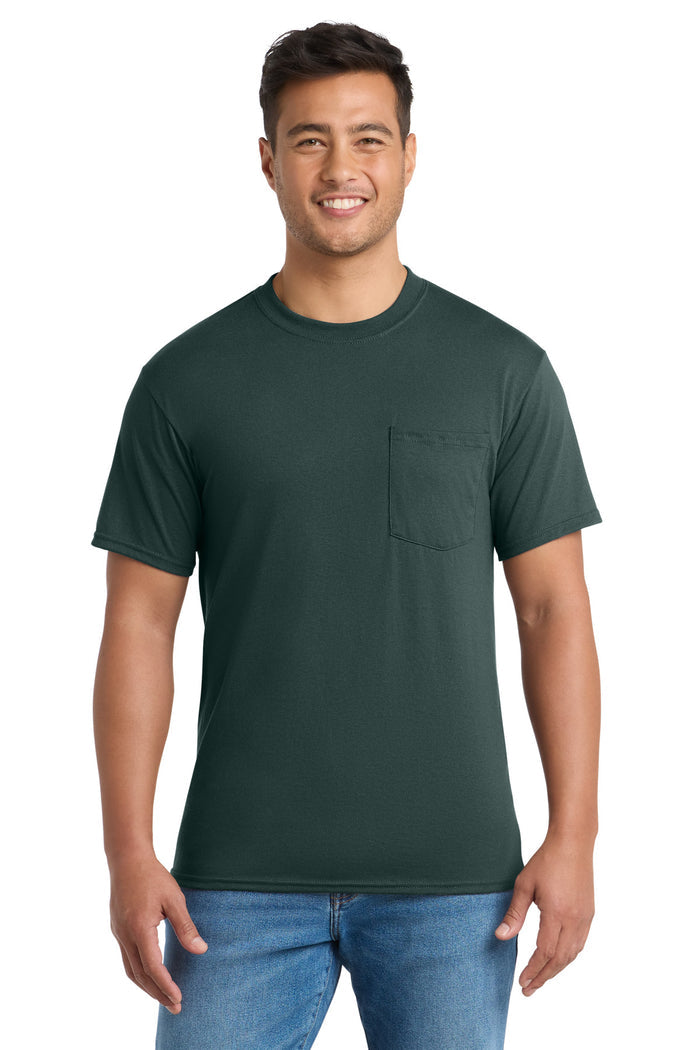 Port & Co™ Tall Core Blend Pocket Tee. PC55PT