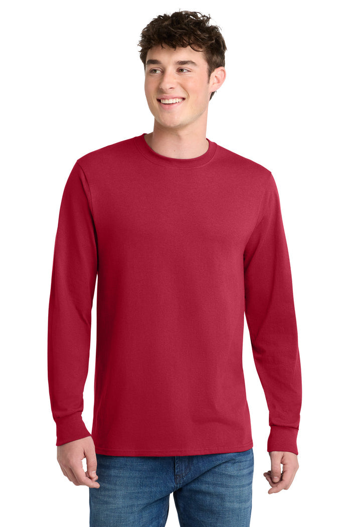 Port & Co™ Tall Long Sleeve Core Blend Tee. PC55LST