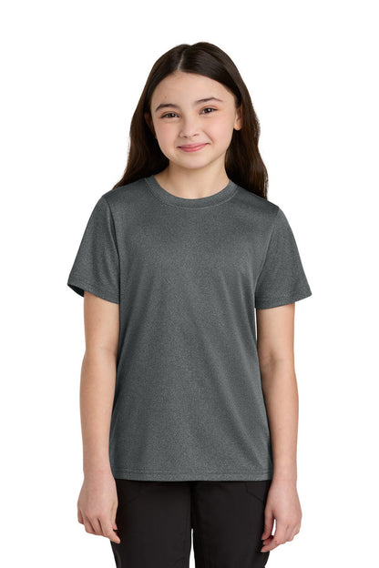 Port & Co™ Youth Heather Performance Tee PC390Y