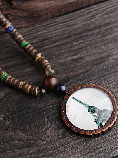 necklace Vintage Outdoor Peacock Necklaces for Women