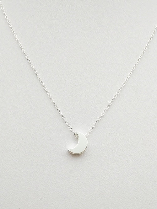 Pendant Necklace For Daily Alloy Moon Crescent Moon for Women