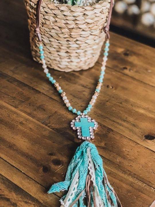 See Me Now Necklace - Turquoise for Women