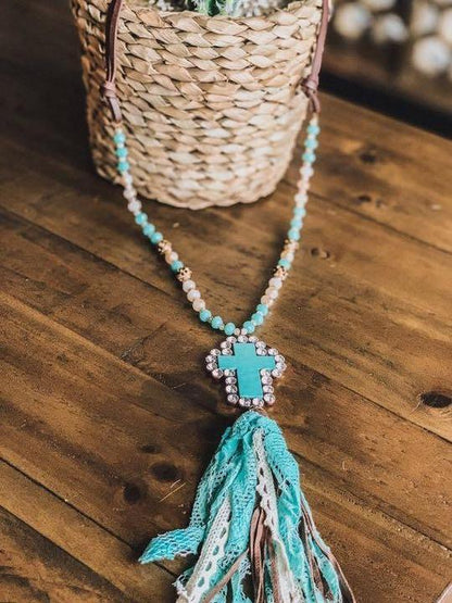 See Me Now Necklace - Turquoise for Women