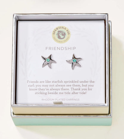 Spartina Sea La Vie Stud Earrings Friendship/Starfish