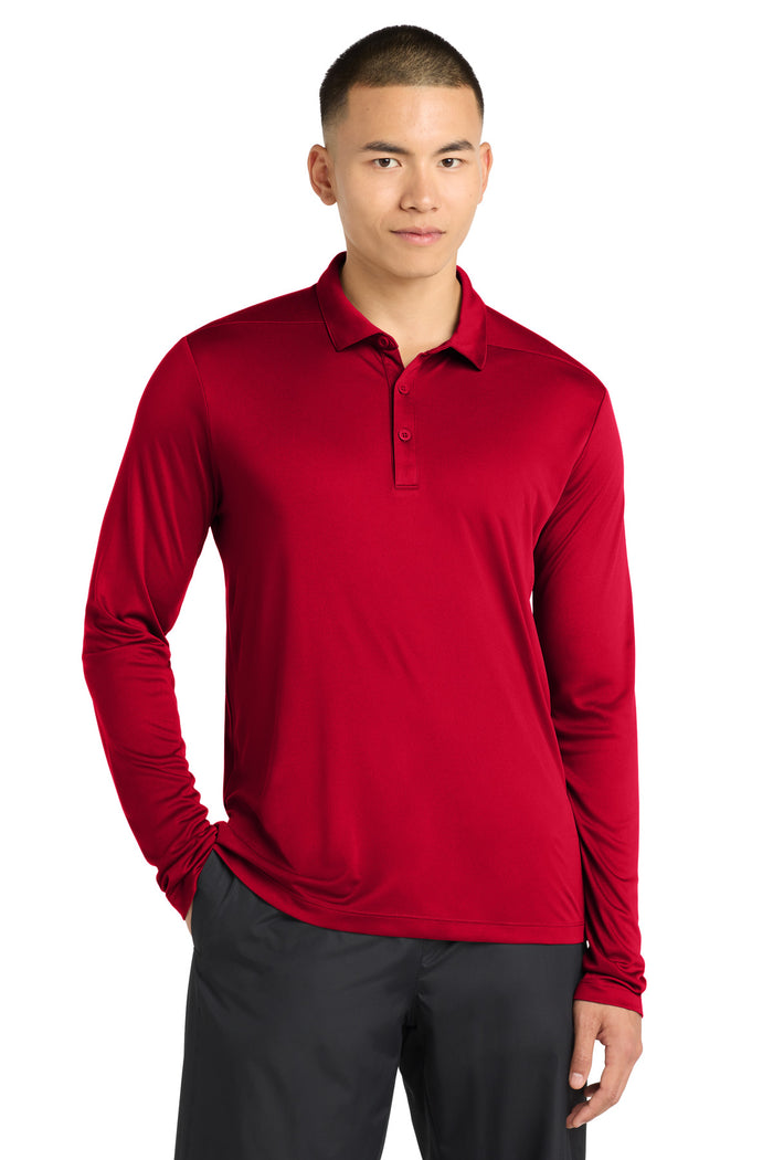 Sport-Tek ®  Posi-UV®  Pro Long Sleeve Polo. ST520LS