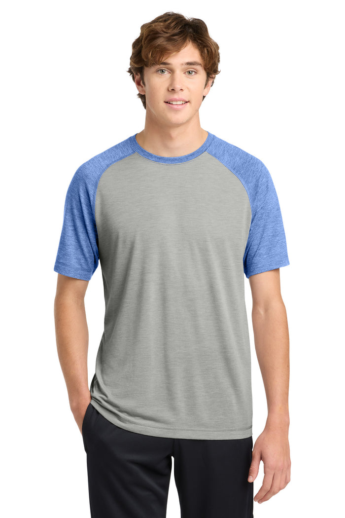 True Royal Heather/ Light Grey Heather / XS