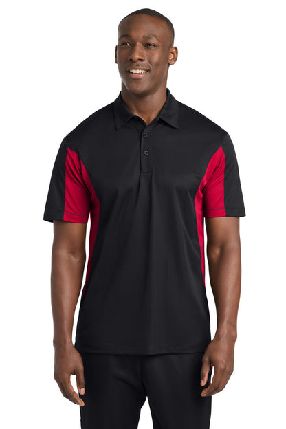 Sport-Tek® Side Blocked Micropique Sport-Wick® Polo. ST655