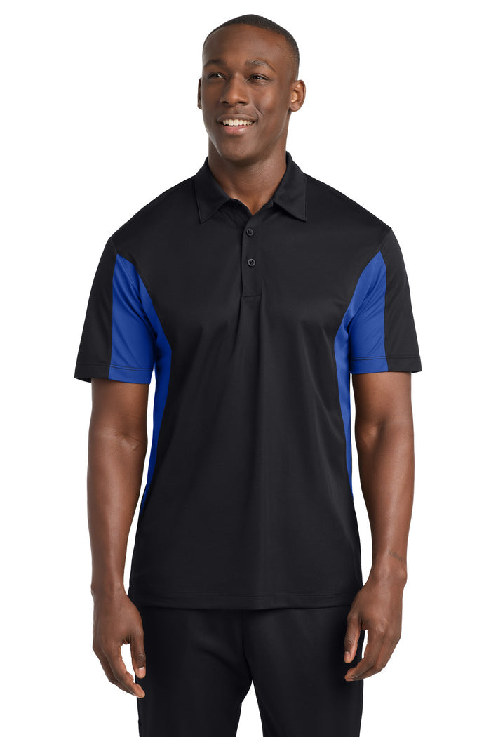 Sport-Tek® Side Blocked Micropique Sport-Wick® Polo. ST655