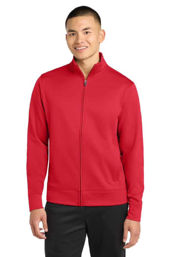 Sport-Tek® Sport-Wick® Fleece Full-Zip Jacket.  ST241