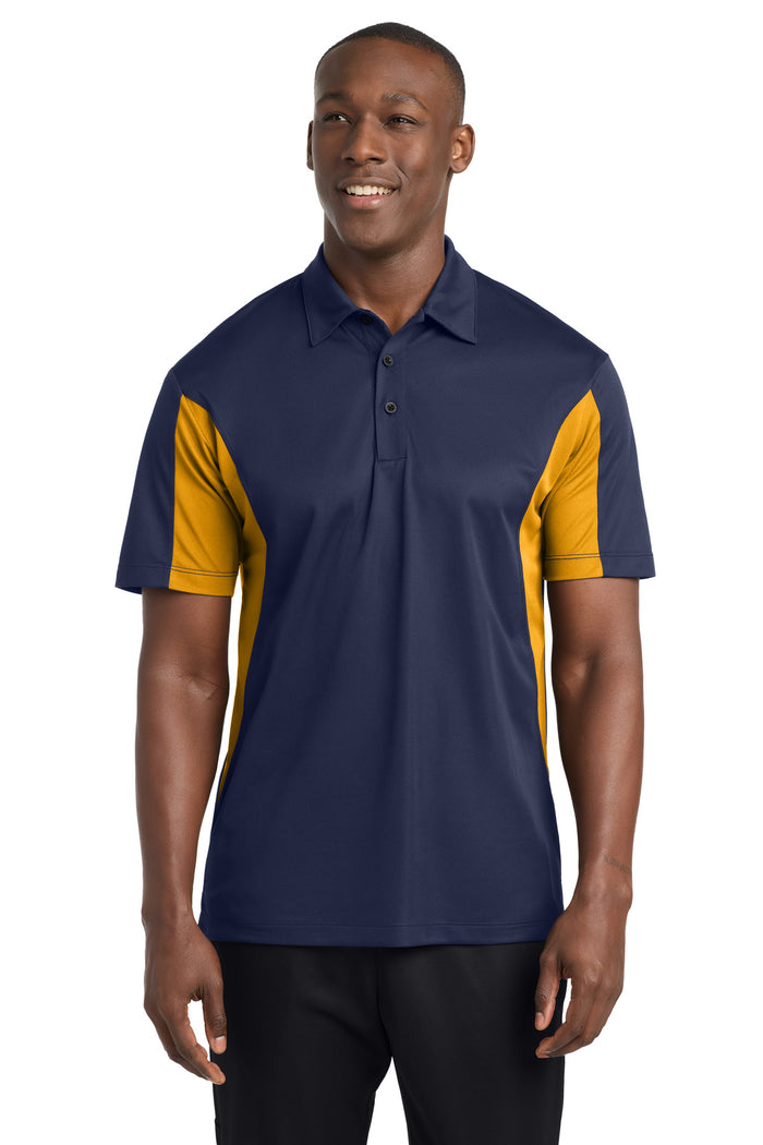 Sport-Tek® Tall Side Blocked Micropique Sport-Wick® Polo. TST655