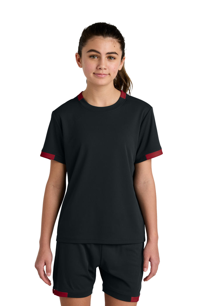 Sport-Tek® Youth Club Short Sleeve Crew YST440