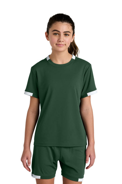 Sport-Tek® Youth Club Short Sleeve Crew YST440