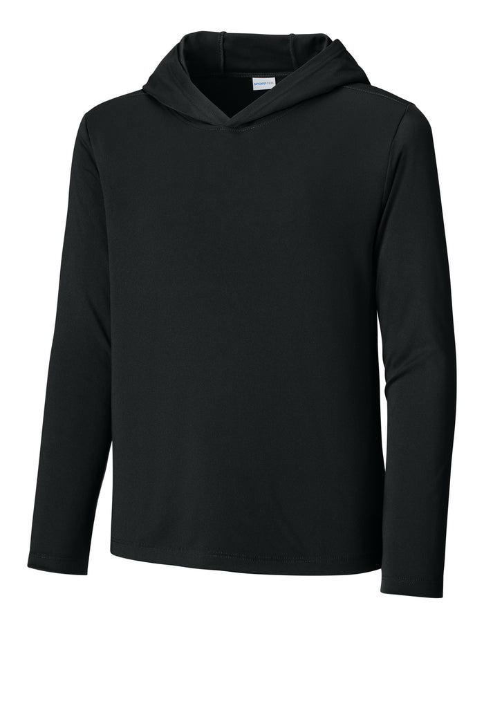 Sport-Tek® Youth Posi-UV® Pro Long Sleeve Hoodie YST420LSH
