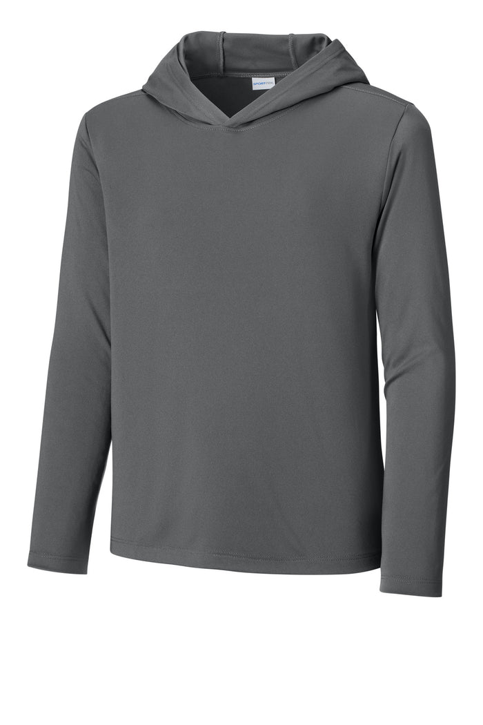 Sport-Tek® Youth Posi-UV® Pro Long Sleeve Hoodie YST420LSH