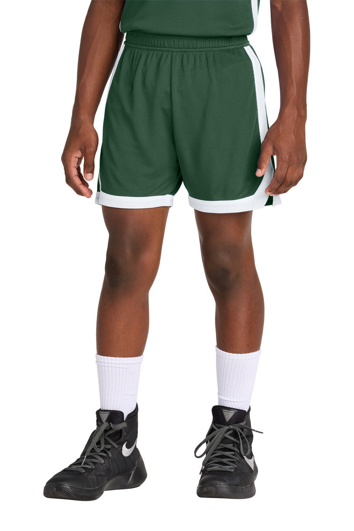 Sport-Tek® Youth Rival Basketball 5" Short YST901