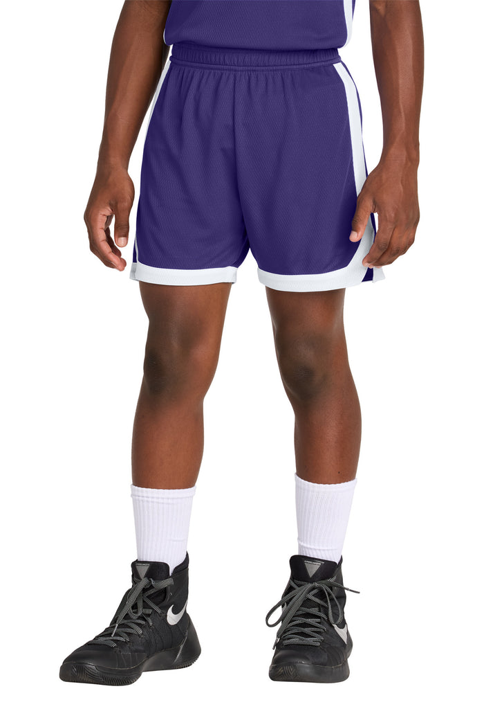 Sport-Tek® Youth Rival Basketball 5" Short YST901