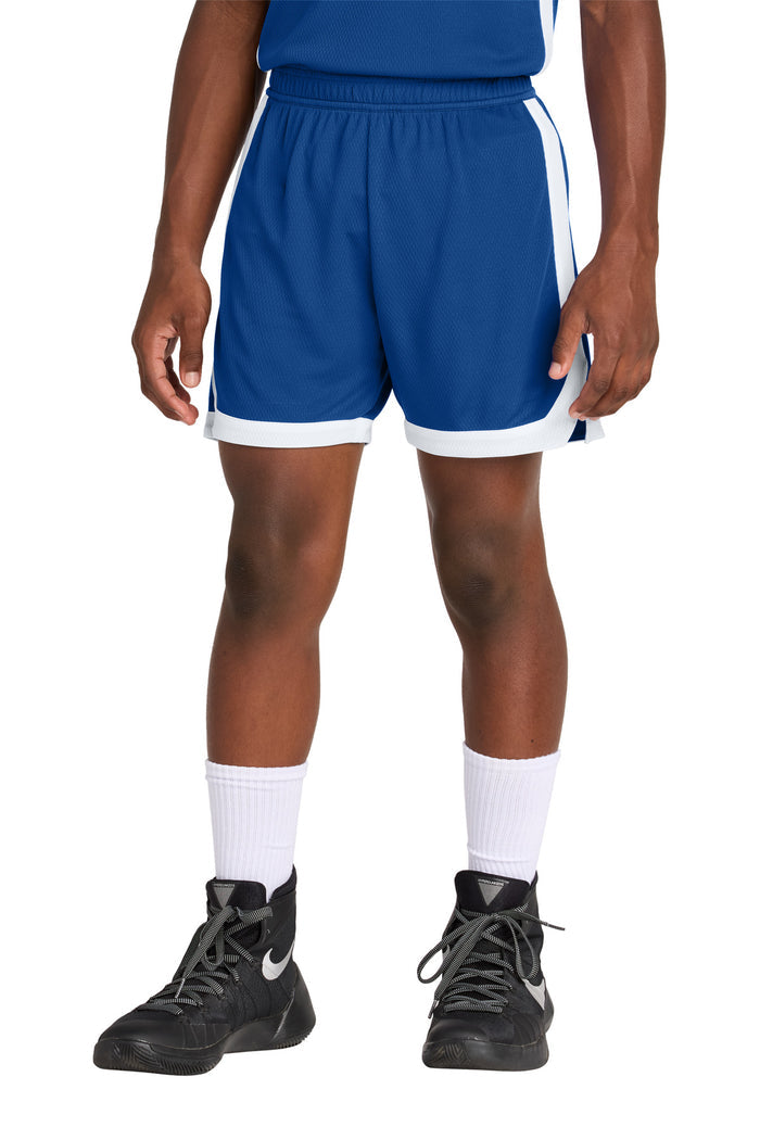 Sport-Tek® Youth Rival Basketball 5" Short YST901