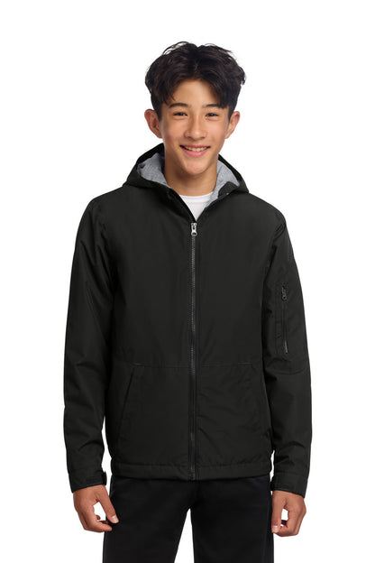 Sport-Tek® Youth Waterproof Insulated Jacket YST56