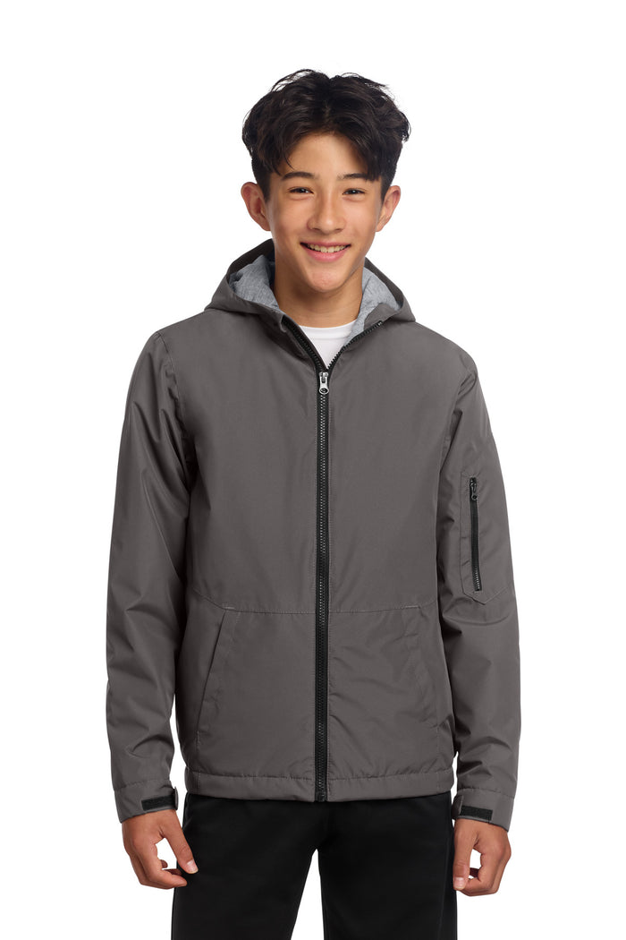 Sport-Tek® Youth Waterproof Insulated Jacket YST56