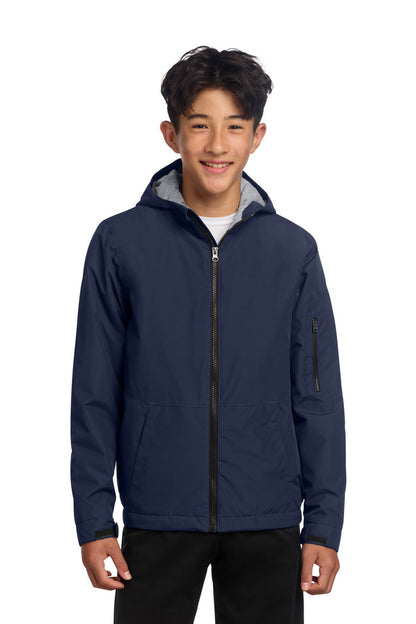 Sport-Tek® Youth Waterproof Insulated Jacket YST56