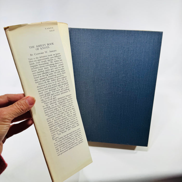 The Ashley Book of Knots by Clifford W. Ashley Doubleday Hardcover with Dust Jacket