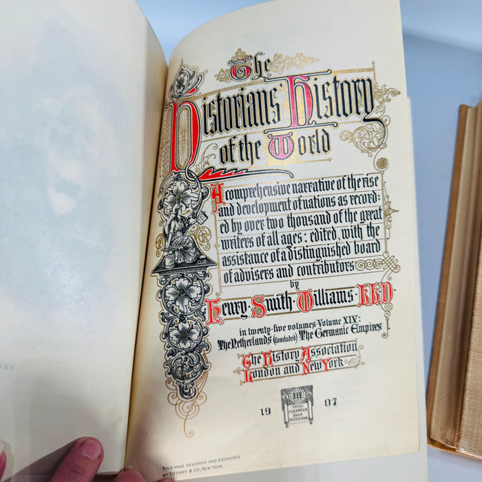 The Historians’ History of the World (Vol XIV–XV) — Germany & Netherlands (1907) | Antique World History Reference Set