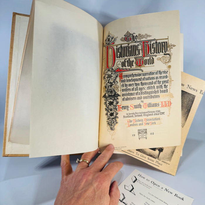 The Historians’ History of the World Vol. XXI — Scotland, Ireland, England Since 1792 (1907) — Henry Smith Williams | World History