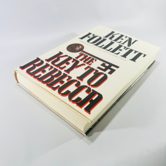 The Key to Rebecca by Ken Follett 1980 William Morrow First Edition Hardcover with Dust Jacket