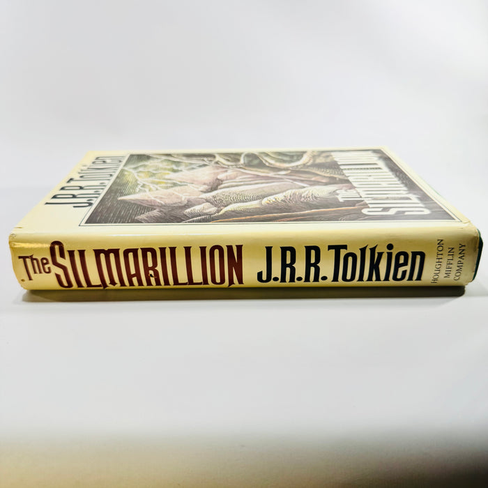 The Silmarillion J.R.R. Tolkien 1977 First American Edition 11th Printing Hardcover with Dust Jacket and Map