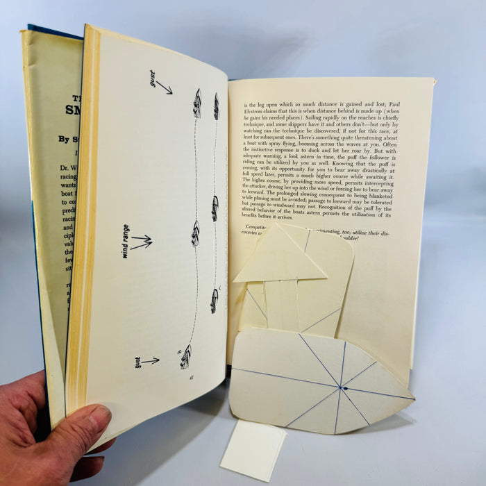 The Tactics of Small Boat Racing — Stuart H. Walker, M.D. 1966 Original Edition with Handwritten Study Notes