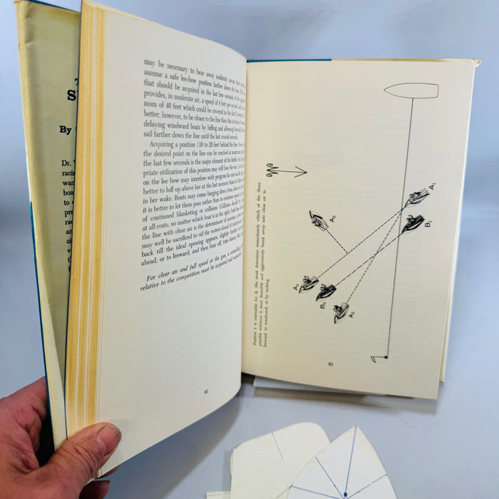 The Tactics of Small Boat Racing — Stuart H. Walker, M.D. 1966 Original Edition with Handwritten Study Notes