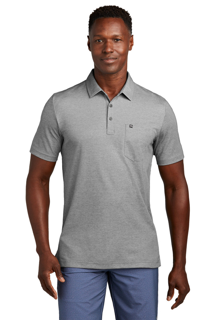 TravisMathew Oceanside Heather Pocket Polo TM1MY404