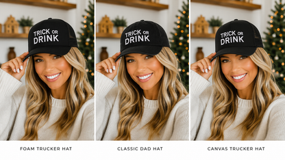TRICK or DRINK - HAT