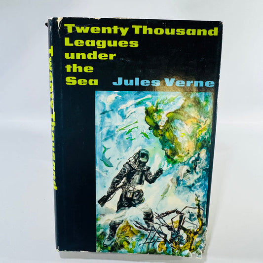 Twenty Thousand Leagues Under the Sea by Jules Verne 1956 Junior Deluxe Edition Hardcover
