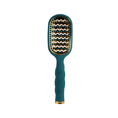 Vented Hair Brush - Teal With It