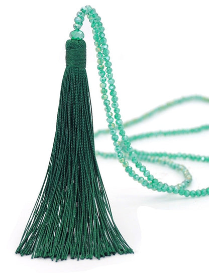 1pc Pendant Necklace Necklace For Glass Long Spike / Y Necklace / Long Necklace for Women