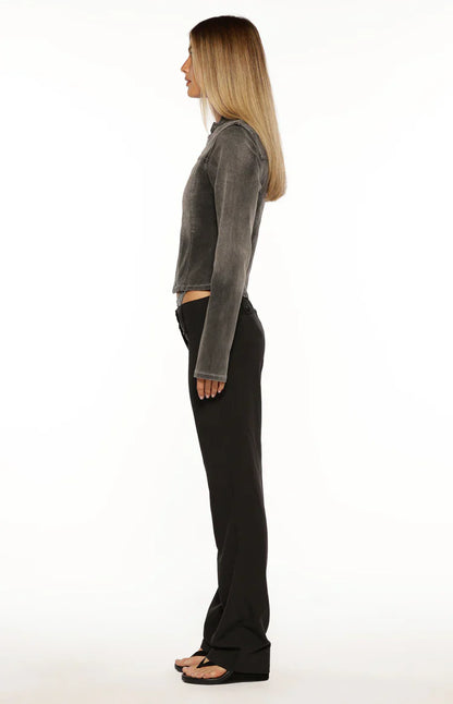 Vice Black Low Waist Pant