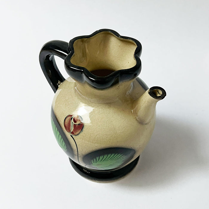 Vintage Ceramic Pitcher Vase Made in Japan