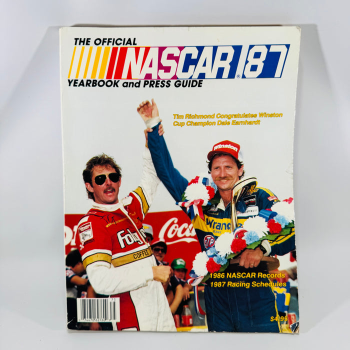Vintage NASCAR 1987 Yearbook & Press Guide – Motorsports, Racing Reference