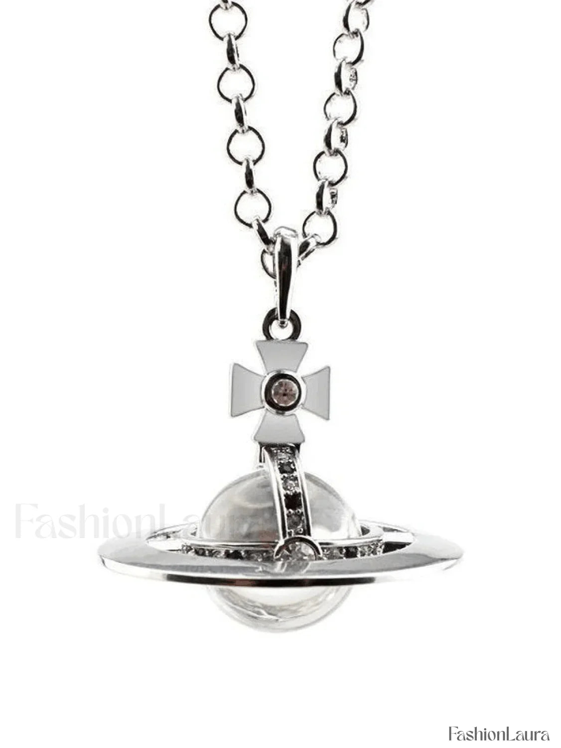 Vintage Planet Pendant Necklace