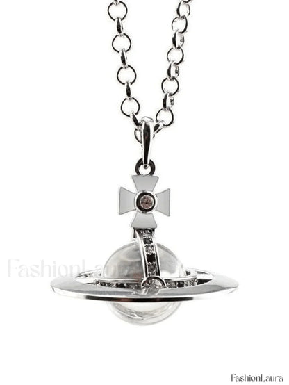 Vintage Planet Pendant Necklace