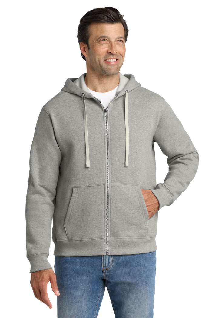 Volunteer Knitwear™ Chore Fleece Full-Zip Hoodie VL130ZH
