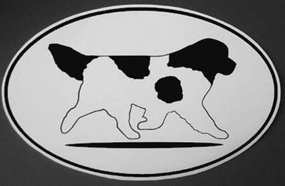 Walking Landseer Magnet