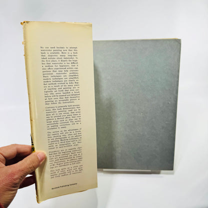 Watercolor Simplified by John Rogers 1962 Reinhold Hardcover with Dust Jacket